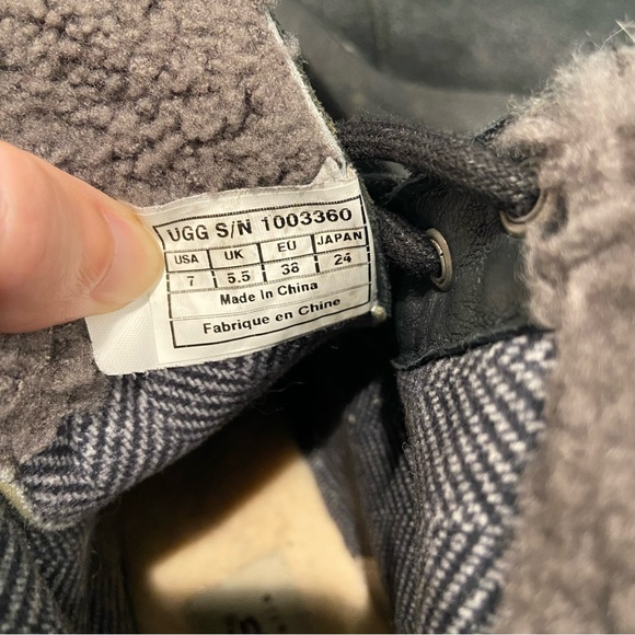 Ugg Zea Shearling Wedge Boots - Picture 6 of 8